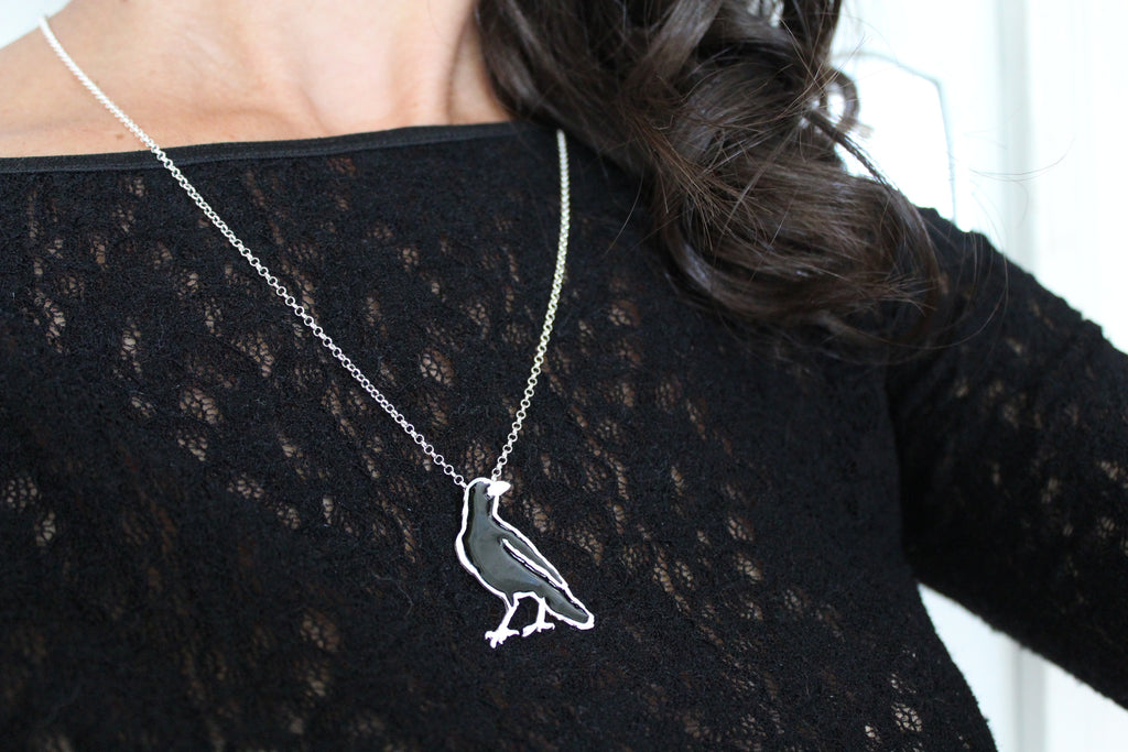 New Crow Necklace