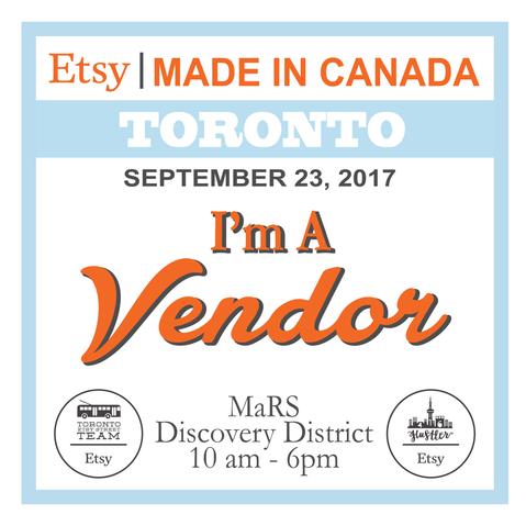 Etsy: Made In Canada!