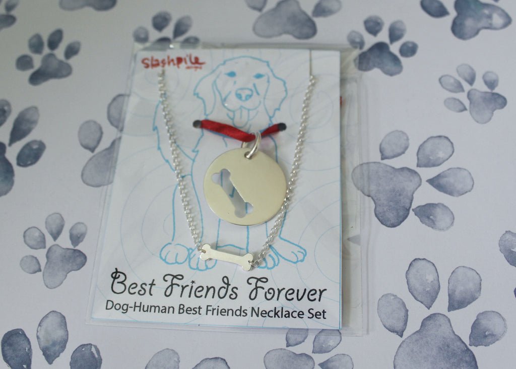 Pet Human Best Friends Necklace Sets Slashpile Designs