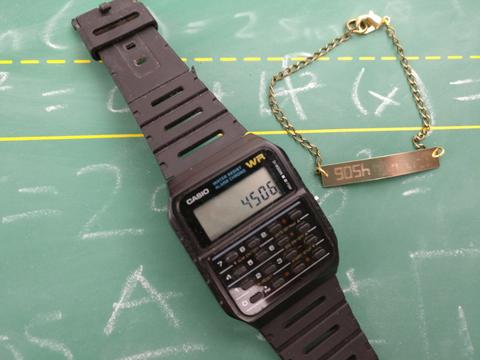 Calculator Word Bracelet: GOSH (4509)