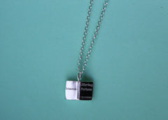 Customizable Open Book Necklace