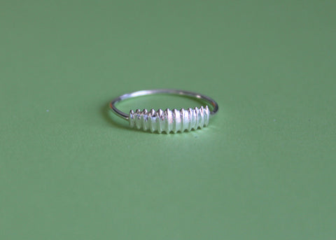 SEEDPOD ring in Sterling Silver