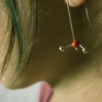 H2O Molecule Earrings